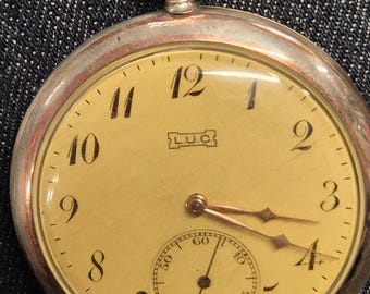 LUC Silver pocket watch