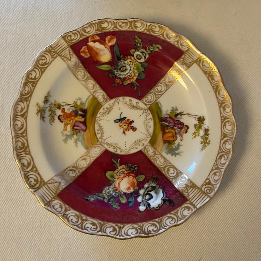 アンティークマイセンのプレート - Etsy 日本