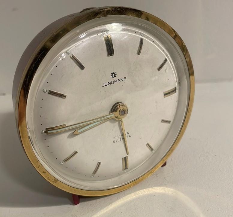 Junghans Trivox Silentic Clock - Etsy
