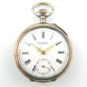 Silver pocket watch
