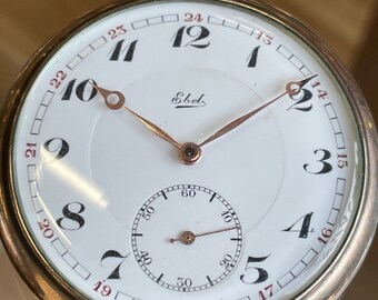 Ebel Silber Taschenuhr