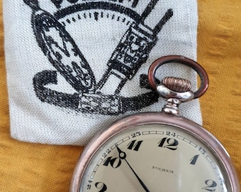Polhem silver pocket watch