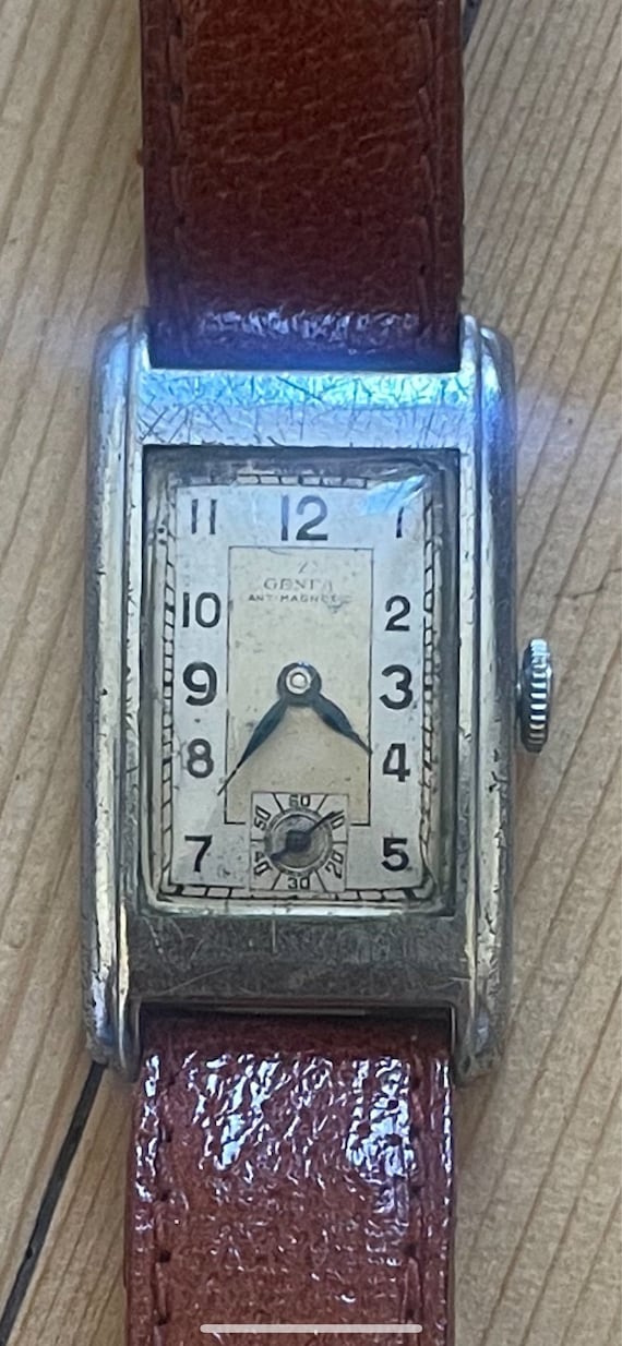 Genfa Art Deco Watch Tank - Etsy