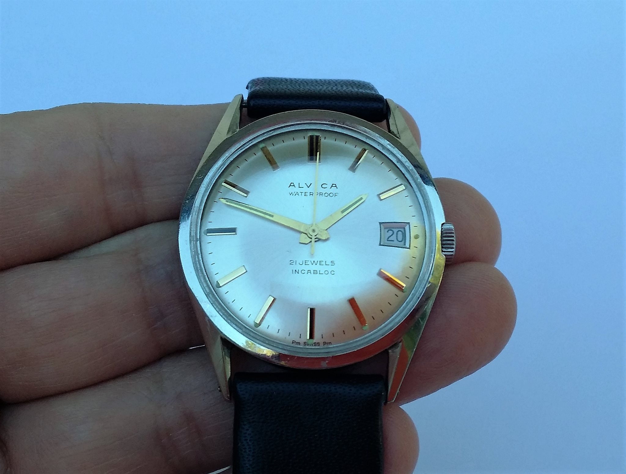 Vintage Alvica Swiss Watch India