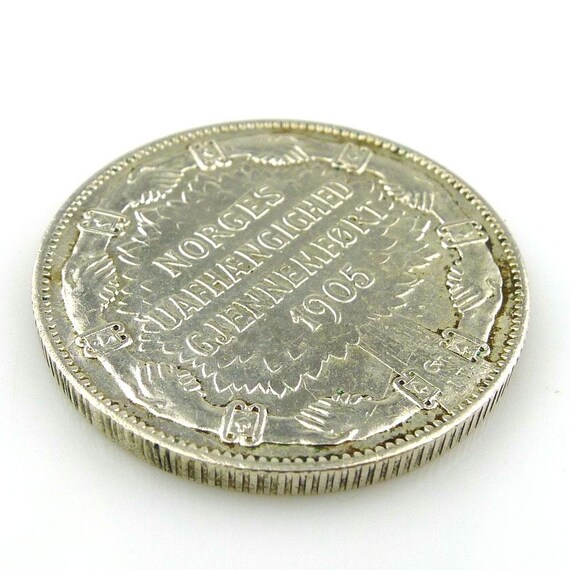 ノルウェー 2クローネ 1907 - Etsy 日本