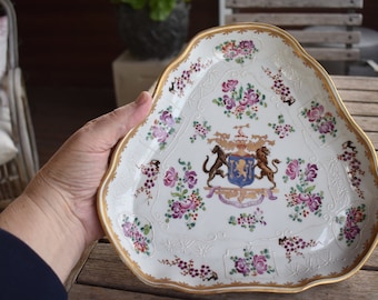 ANTIQUE PAINTED PLATE