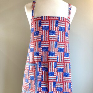 Cross Back Kitchen Cooking Apron with Pockets; Crossback Apron; no tie apron; Large Apron; XL Apron; 2XL Apron; Woman’s Apron