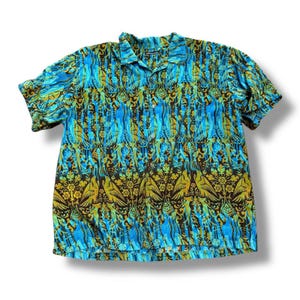 No Boundaries Men&#39;s Multi and Blue Shirt