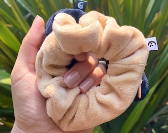 Set of 2 Zipper Pocket Stashie Scrunchies