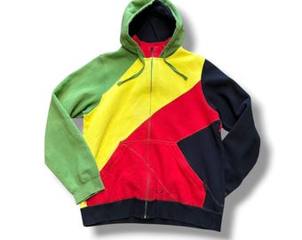 Herren Oakley Rasta Color Forged Goods Block Hoodie