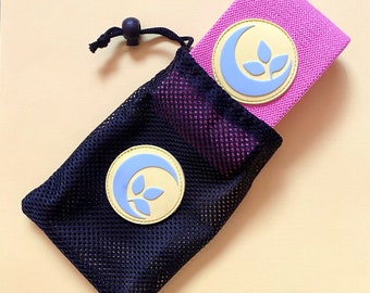 Roze fitnessband voor weerstandsbiljet