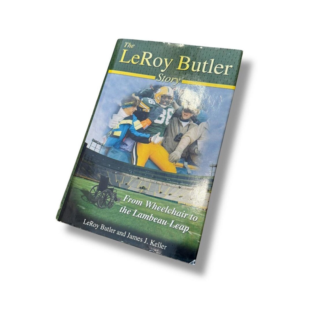 The Leroy Butler Story Hardcover Book - Etsy
