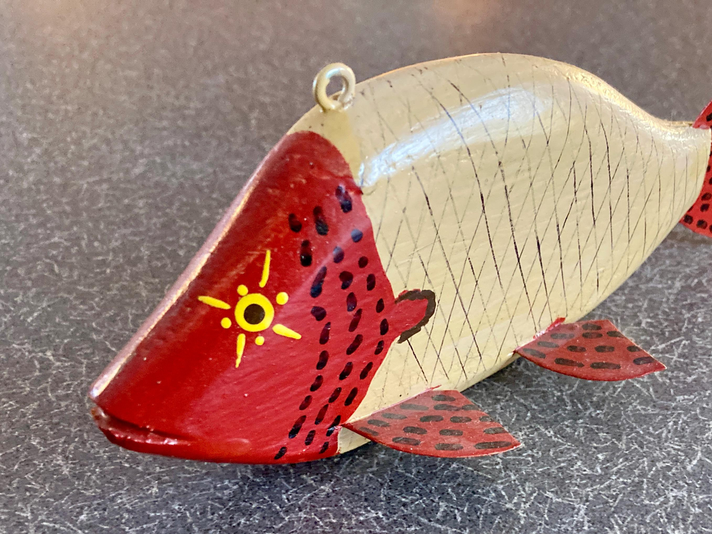 マス 鱒 ウッドカービング フィッシュデコイ 【公式通販】