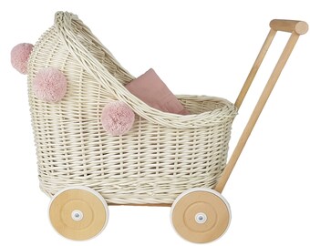 rattan stroller