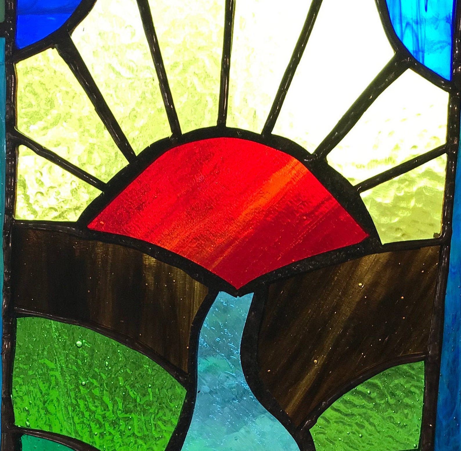 Hand made stained glass sun catcher Etsy