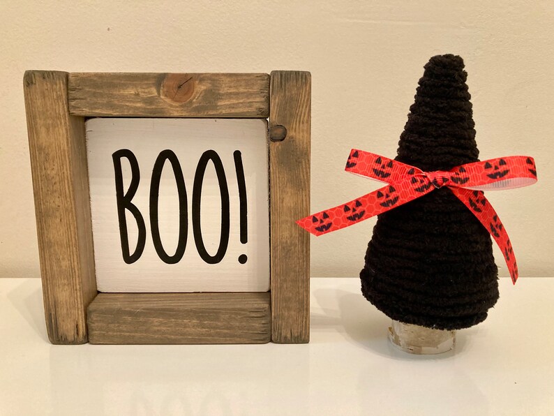 Yarn Tree Farmhouse Home Decor Rustic Mantle Decor Coffee Table Decor