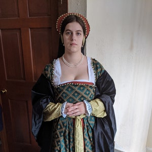 CUSTOMIZED Hand Made Tudor French Hood