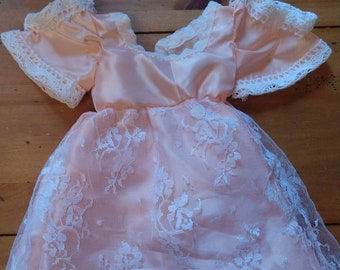 Custom Regency Era (1810-1815) 18 inch Doll Dress