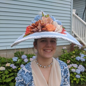 Custom Made 18th Century Bergere Hat