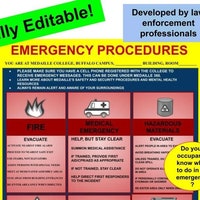 Fire Safety Poster With FREE Printable Race/pass ID Card/badge Design ...