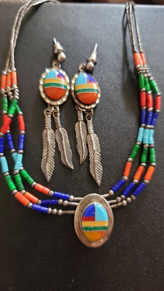 Vintage Native American SS set