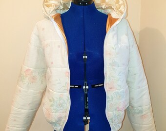 Floral Puffer Jacket