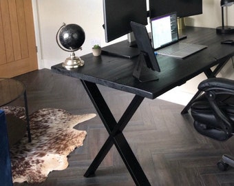 Special Edition - Black Desk - White Desk - WFH - Industrial Furniture - Modern - Office Furniture - Home Office