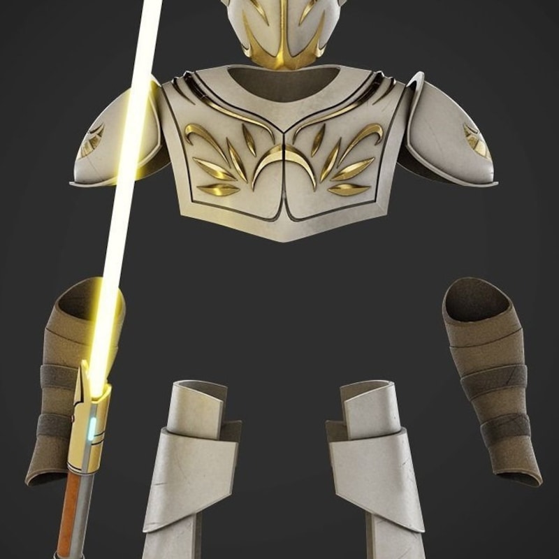 Temple Guard Rune Wizard Temple Guard Costume - Etsy