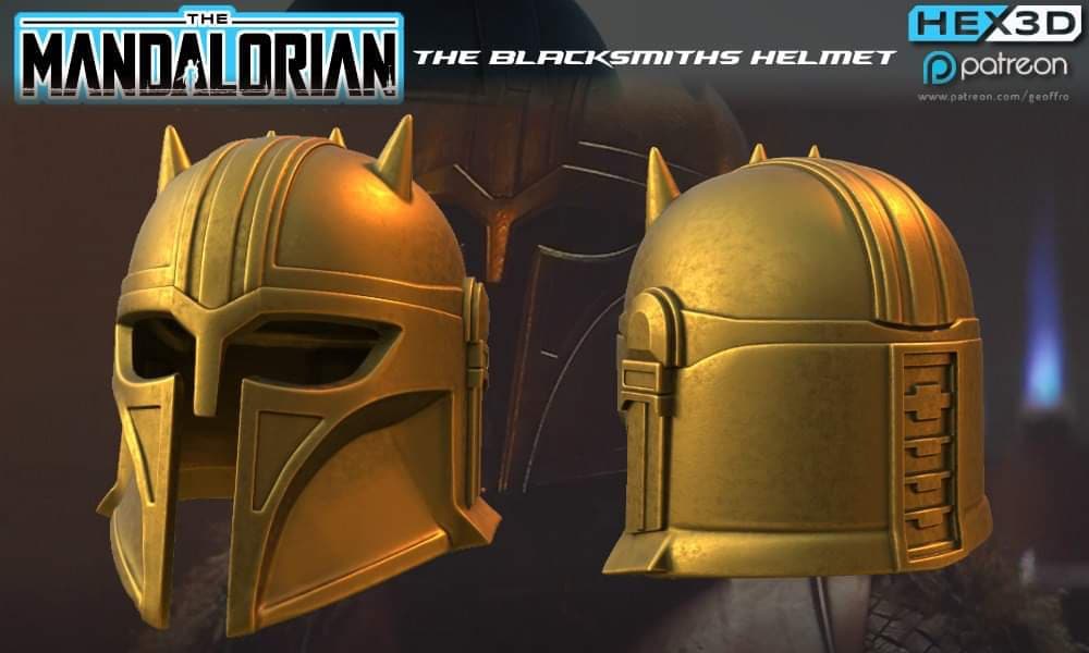 The Mandalorian: Blacksmith Helmet