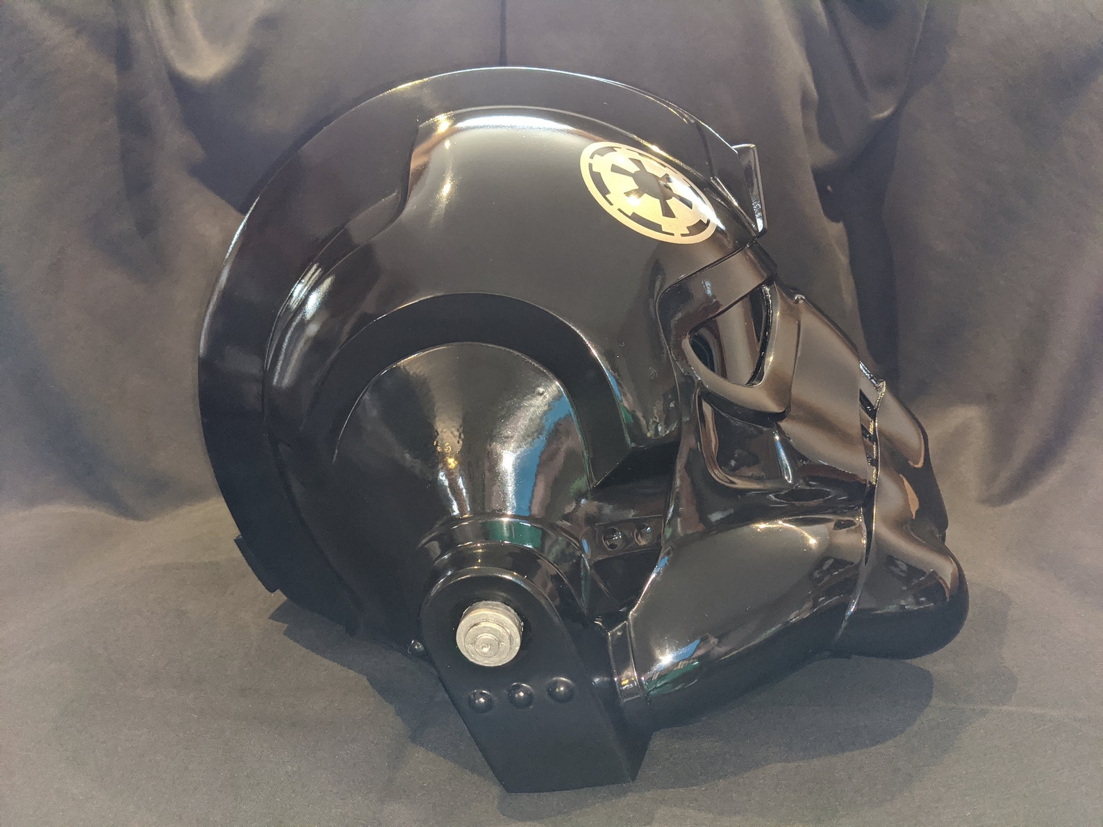Imperial Pilot TIE Helmet & Chest & Breathing Pipe Combo