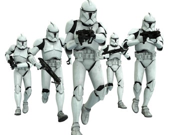 Phase 1 and 2 Clone Trooper Armor