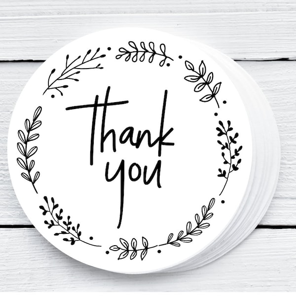 Thank You Stickers, Party Favor Stickers, Packaging Stickers, Shipping Supplies, Stickers, Thank You Labels, Favor Stickers