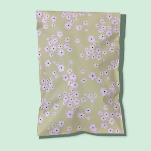 6x9 Wildflowers - Poly Mailers - Self Seal Bag - Poly Mailers 6x9 - Shipping Bags - Poly Bags - Shipping Supplies - FREE SHIPPING