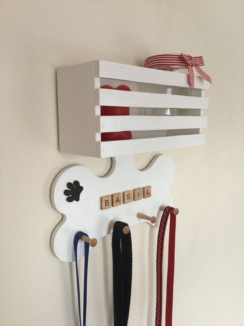 Wood Dog Lead hanger leash hanger wood lead holder lead Etsy
