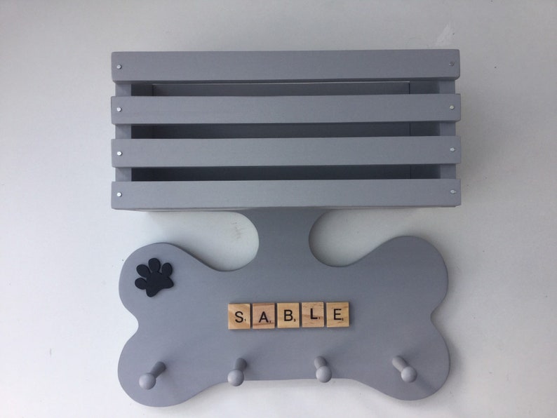 Wood Dog Lead hanger leash hanger wood lead holder lead Etsy