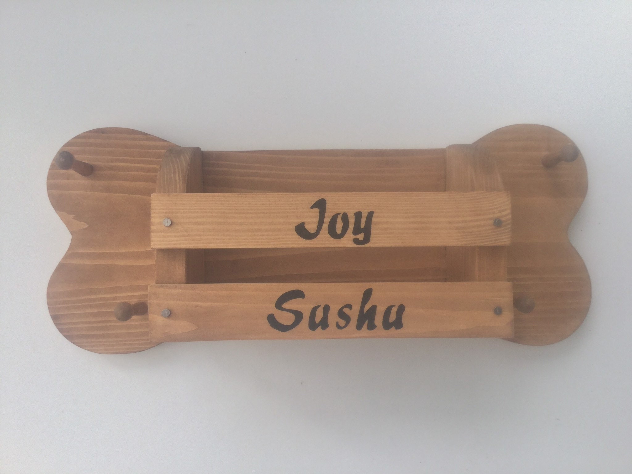 Personalised Wood Dog Lead Hanger Leash Hanger Wood Lead Etsy UK