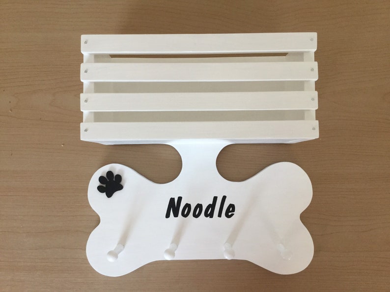 Wood Dog Lead hanger leash hanger wood lead holder lead Etsy