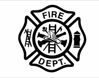 Fire Department Svg Etsy