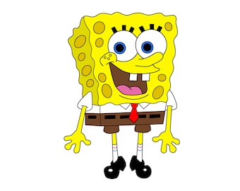 Download Spongebob svg | Etsy