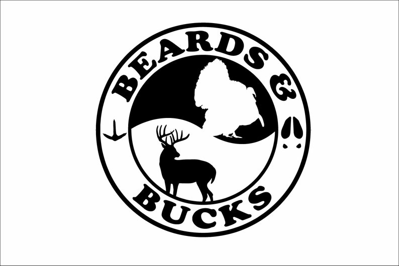 Download Deer and Beards Hunting svg Turkey Hunting svg Cricut | Etsy