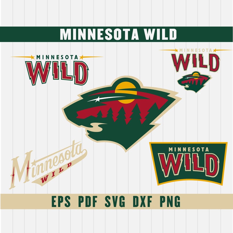 Download Minnesota wild Cut Files SVG Files Baseball CLipart Cricut ...