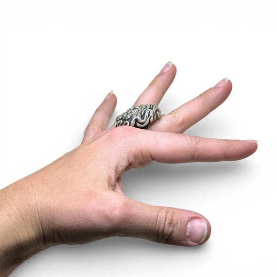 Electroform Sterling Ring Size 9 - image 8