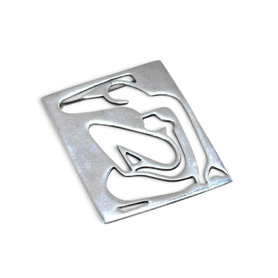 Sterling Taxco Figural Pin