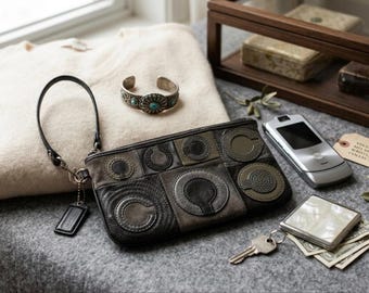 Vintage Coach Wristlets/ Pouch / Wallet Set of 2 - Etsy Israel
