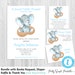 Elephant Baby Shower Decorations, EDITABLE, Template, Elephant Decor ...