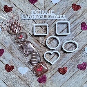 Valentine Mini Cookie Cutters Set