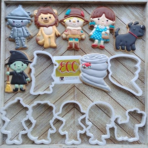 Cookie Cutters inspired by Wizard of Oz