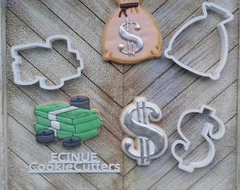 Money Cookie Cutters for birthday celebrations