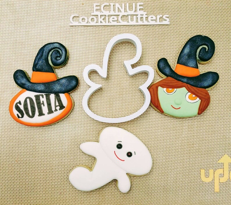 Halloween Cookie Cutters Set Etsy