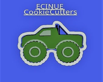 Monster Truck Cookie Cutter